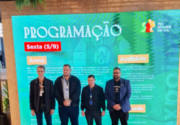 Palestra sobre transição energética com cereais de inverno na Expointer 2025